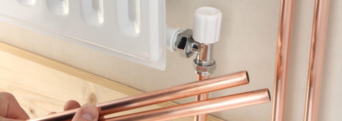 Gas heating pipes